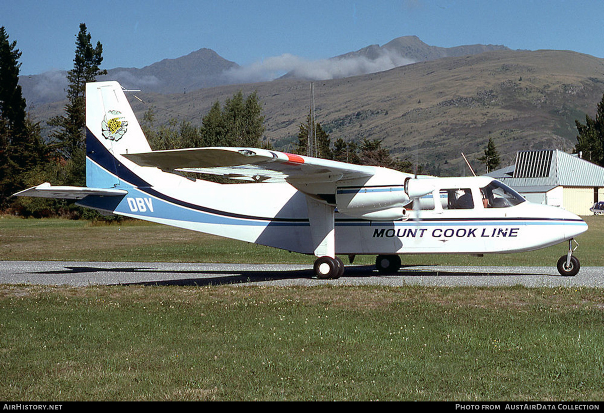 Aircraft Photo of ZK-DBV / DBV | Britten-Norman BN-2A Islander | Mount Cook Line | AirHistory.net #614341