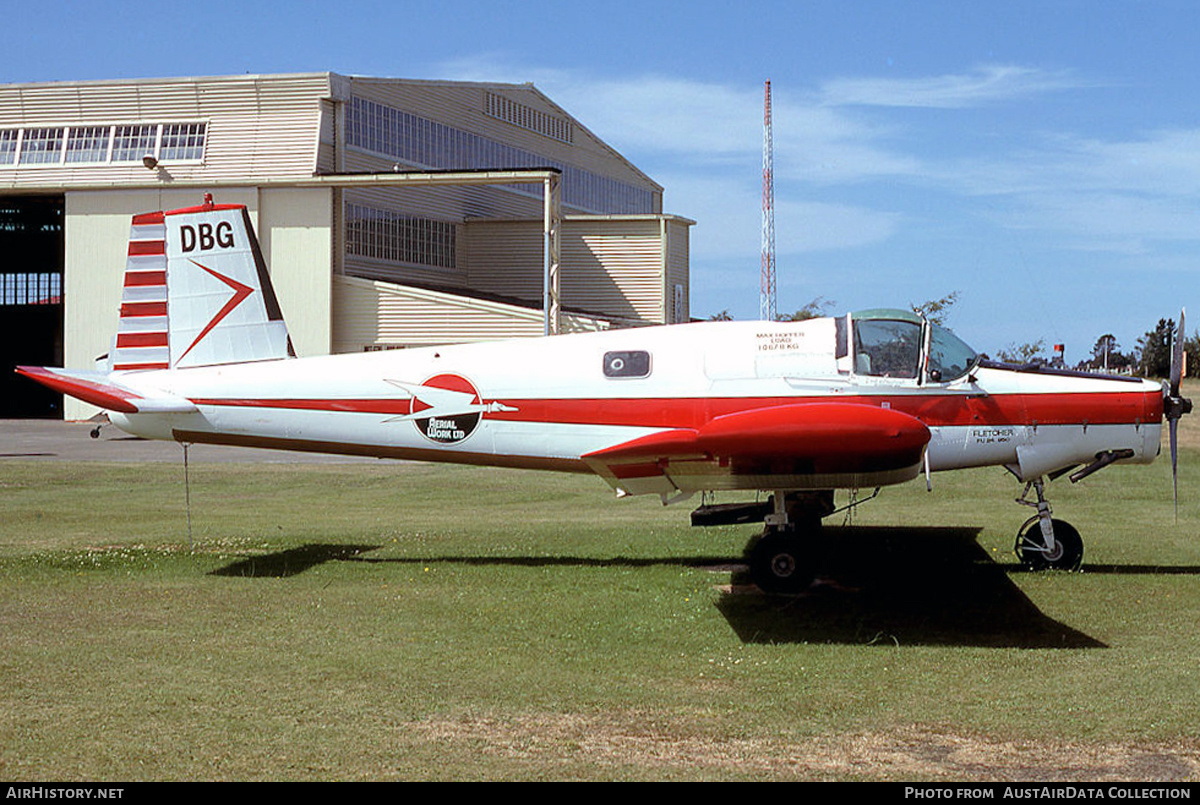 Aircraft Photo of ZK-DBG / DBG | Fletcher FU-24-950 | Aerial Work | AirHistory.net #614348