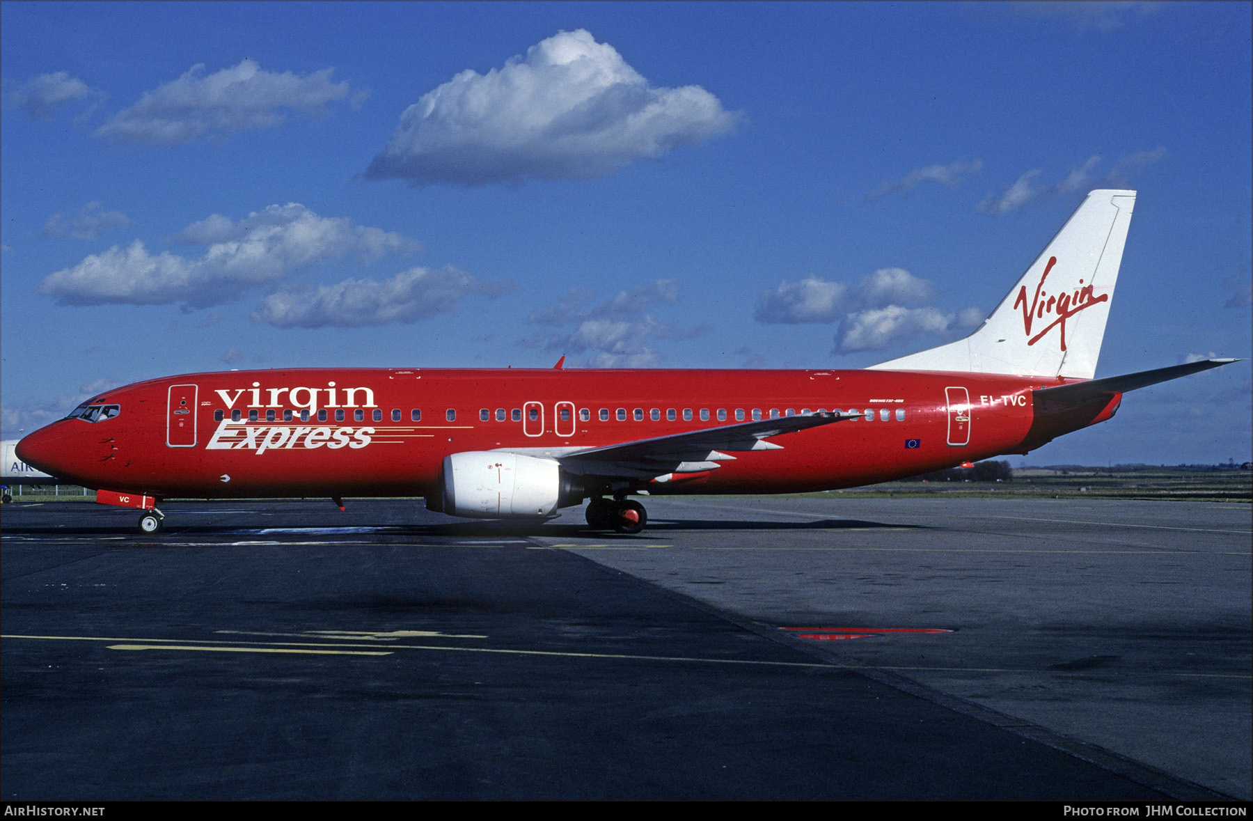 Aircraft Photo of EI-TVC | Boeing 737-4Y0 | Virgin Express | AirHistory.net #614349