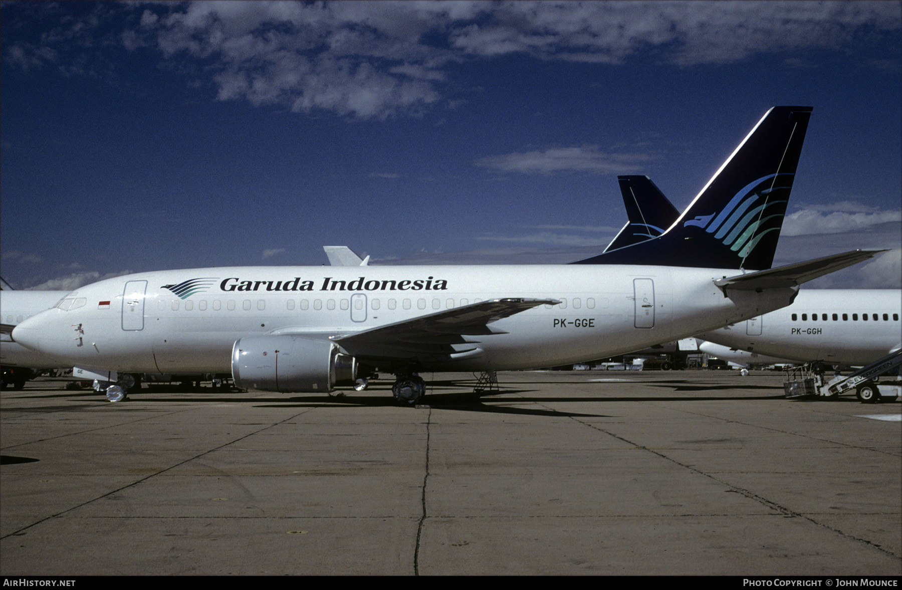 Aircraft Photo of PK-GGE | Boeing 737-5U3 | Garuda Indonesia | AirHistory.net #614352