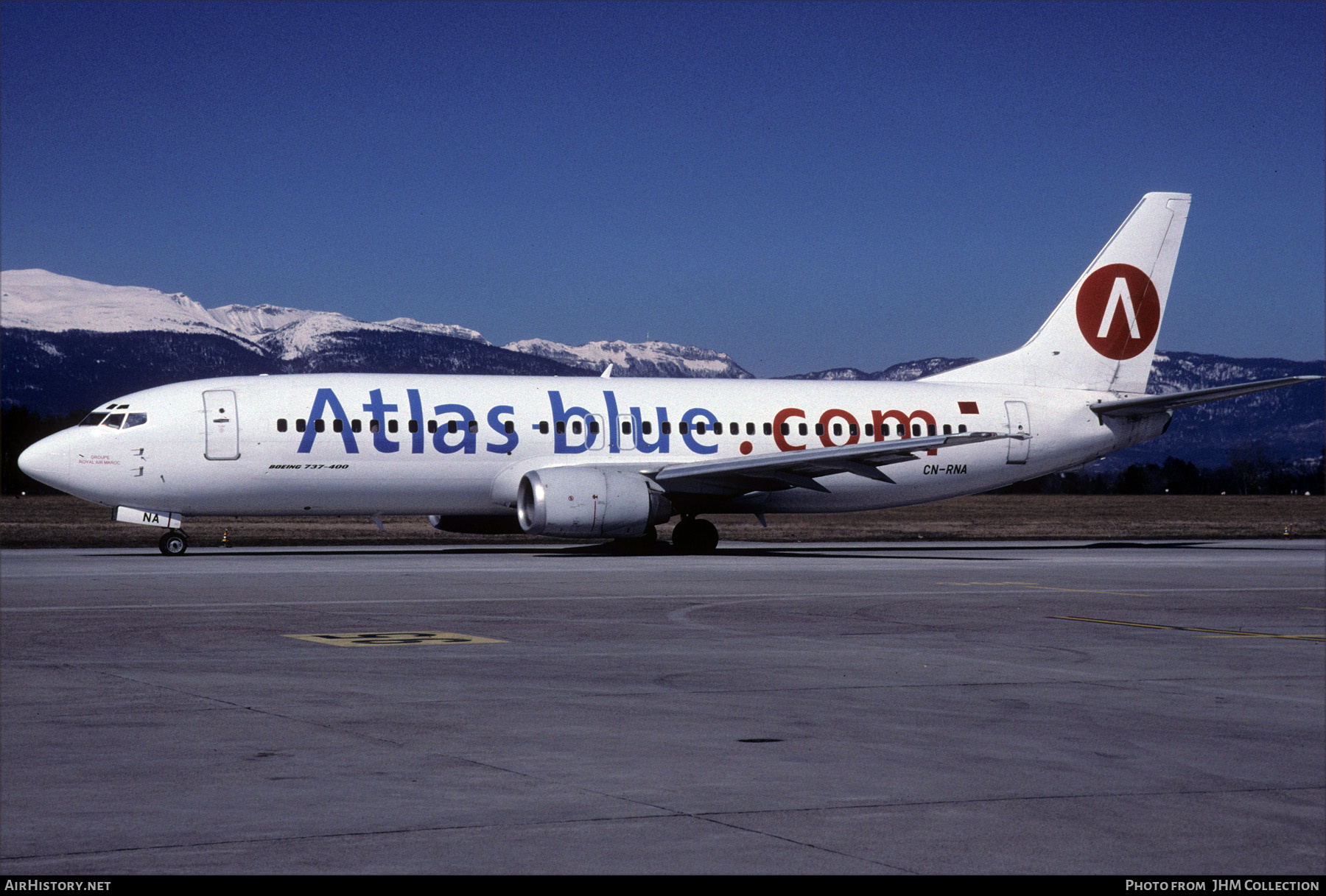 Aircraft Photo of CN-RNA | Boeing 737-4B6 | Atlas Blue | AirHistory.net #614367