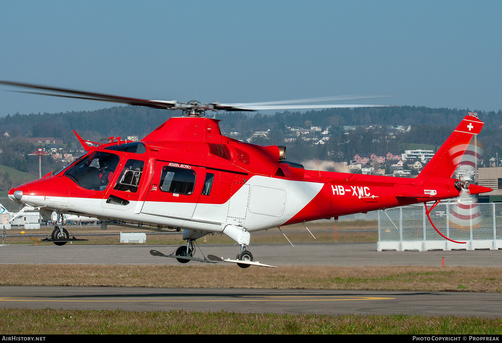 Aircraft Photo of HB-XWC | Agusta A-109K-2 | AirHistory.net #614384