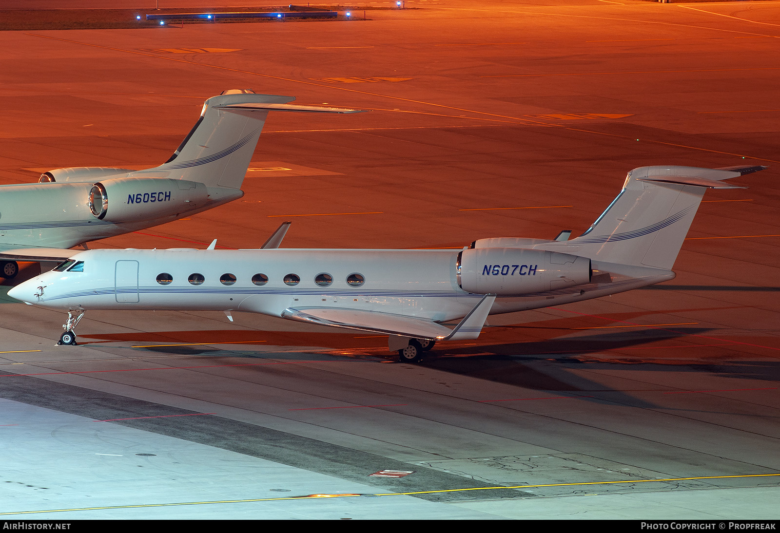 Aircraft Photo of N607CH | Gulfstream Aerospace G-V-SP Gulfstream G550 | AirHistory.net #614399