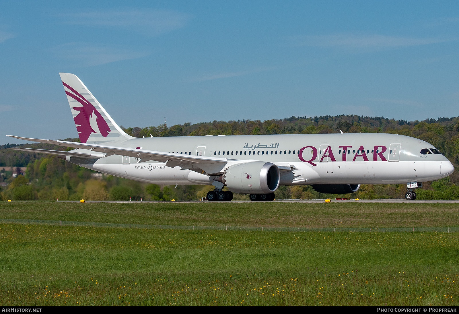 Aircraft Photo of A7-BCJ | Boeing 787-8 Dreamliner | Qatar Airways | AirHistory.net #614418