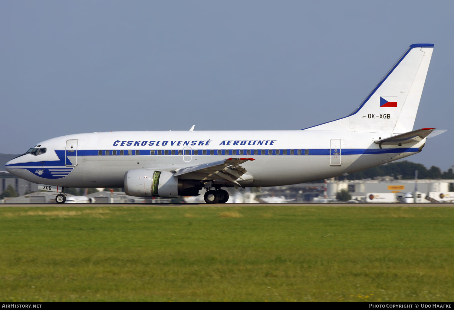 Aircraft Photo of OK-XGB | Boeing 737-55S | ČSA - Československé Aerolinie - Czechoslovak Airlines | AirHistory.net #614422