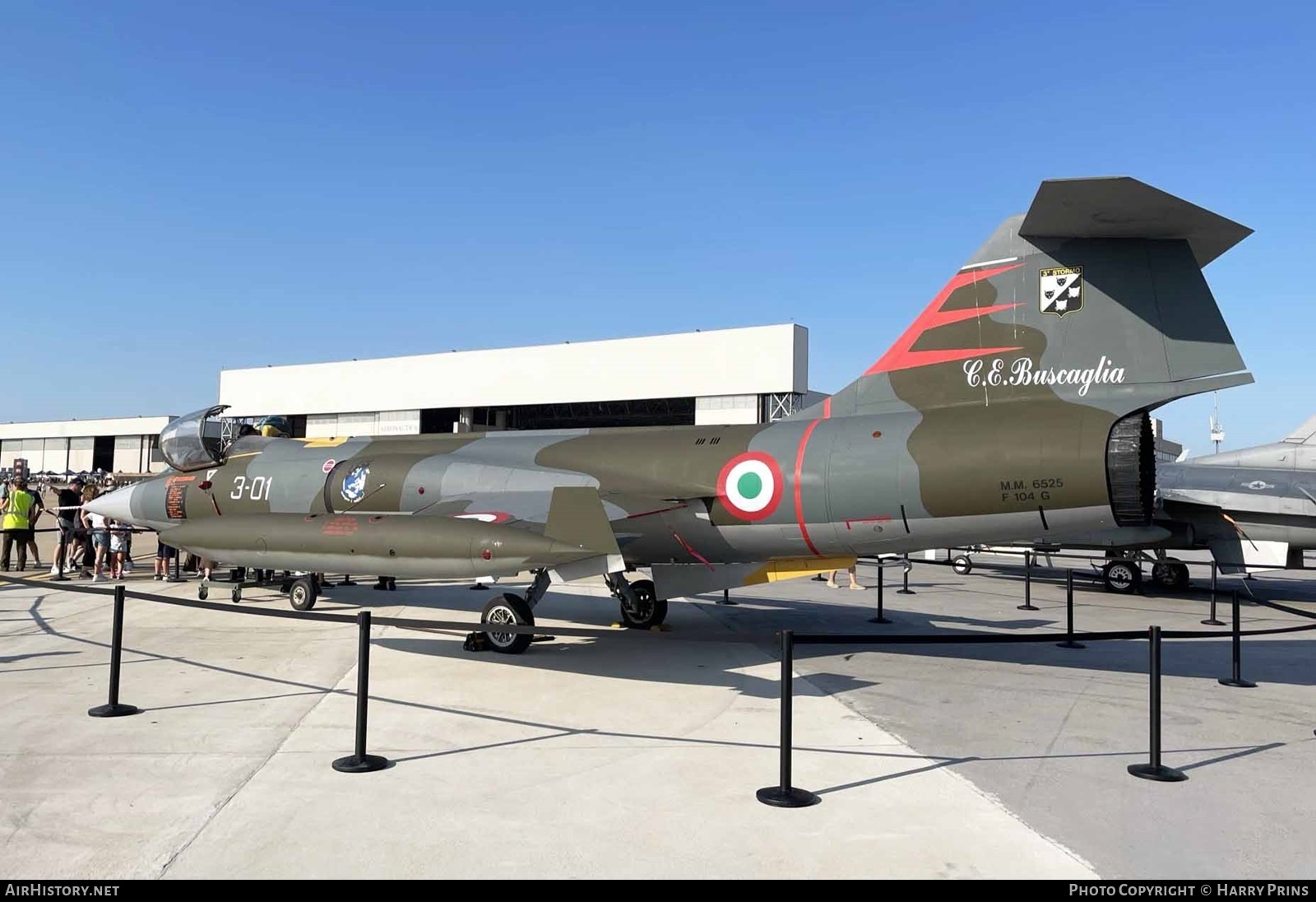 Aircraft Photo of MM6525 | Lockheed F-104G Starfighter | Italy - Air Force | AirHistory.net #614431