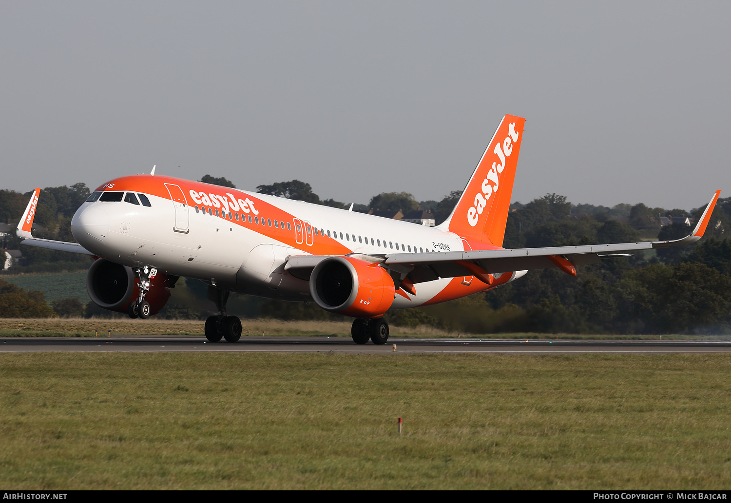 Aircraft Photo of G-UZHS | Airbus A320-251N | EasyJet | AirHistory.net #614438