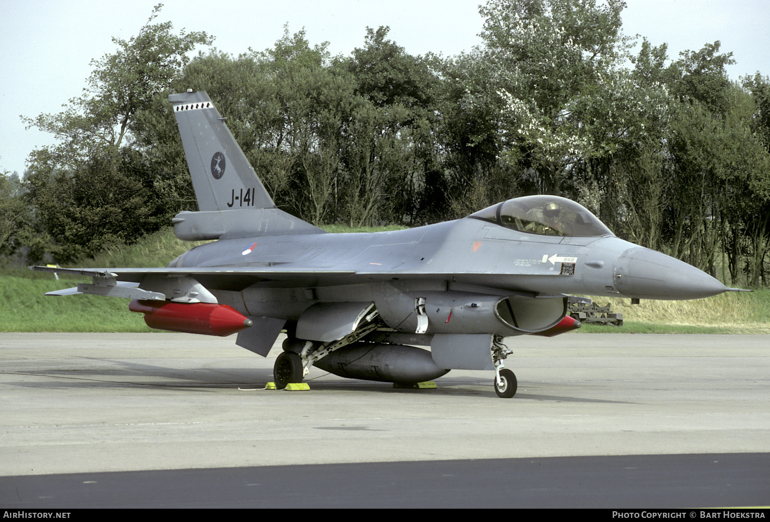 Aircraft Photo of J-141 | General Dynamics F-16A Fighting Falcon | Netherlands - Air Force | AirHistory.net #614445