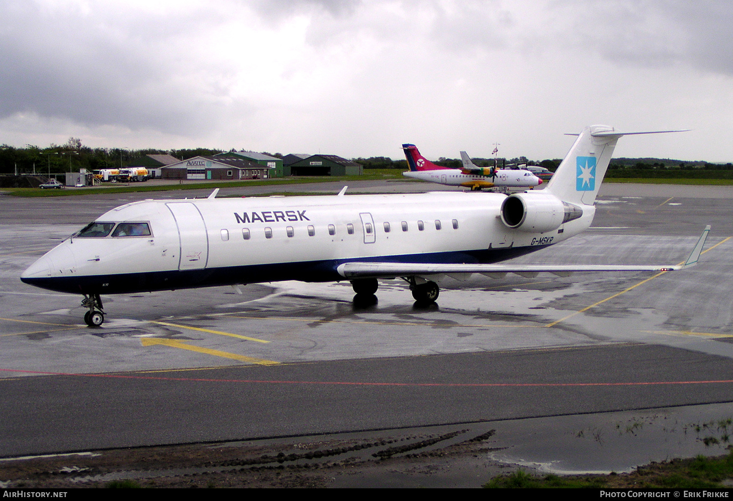 Aircraft Photo of G-MSKR | Bombardier CRJ-200LR (CL-600-2B19) | Maersk Air | AirHistory.net #614454