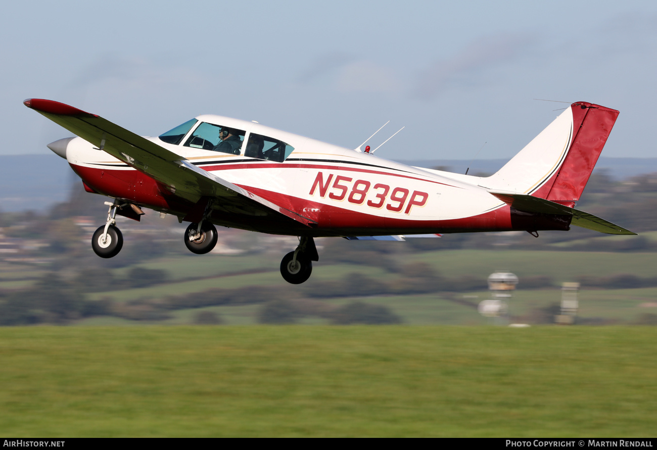 Aircraft Photo of N5839P | Piper PA-24-180 Comanche | AirHistory.net #614465