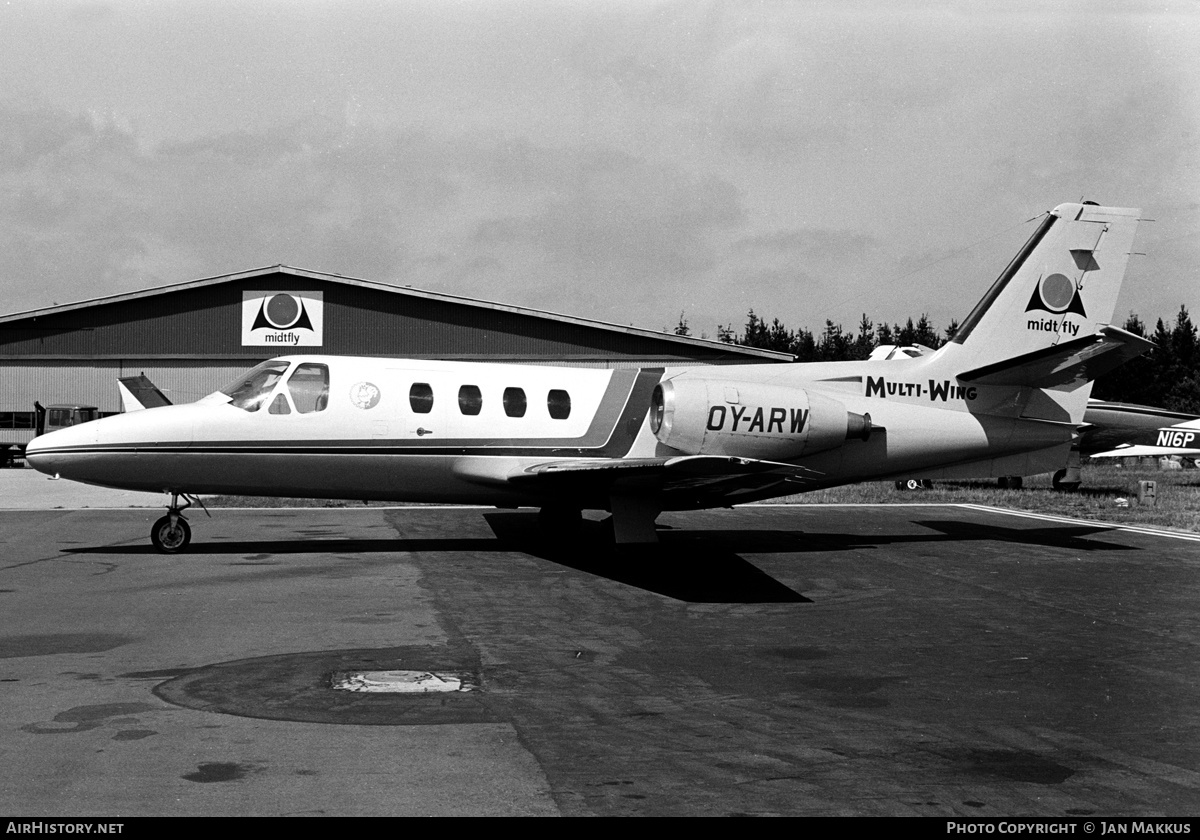 Aircraft Photo of OY-ARW | Cessna 500 Citation | Midtfly | AirHistory.net #614477