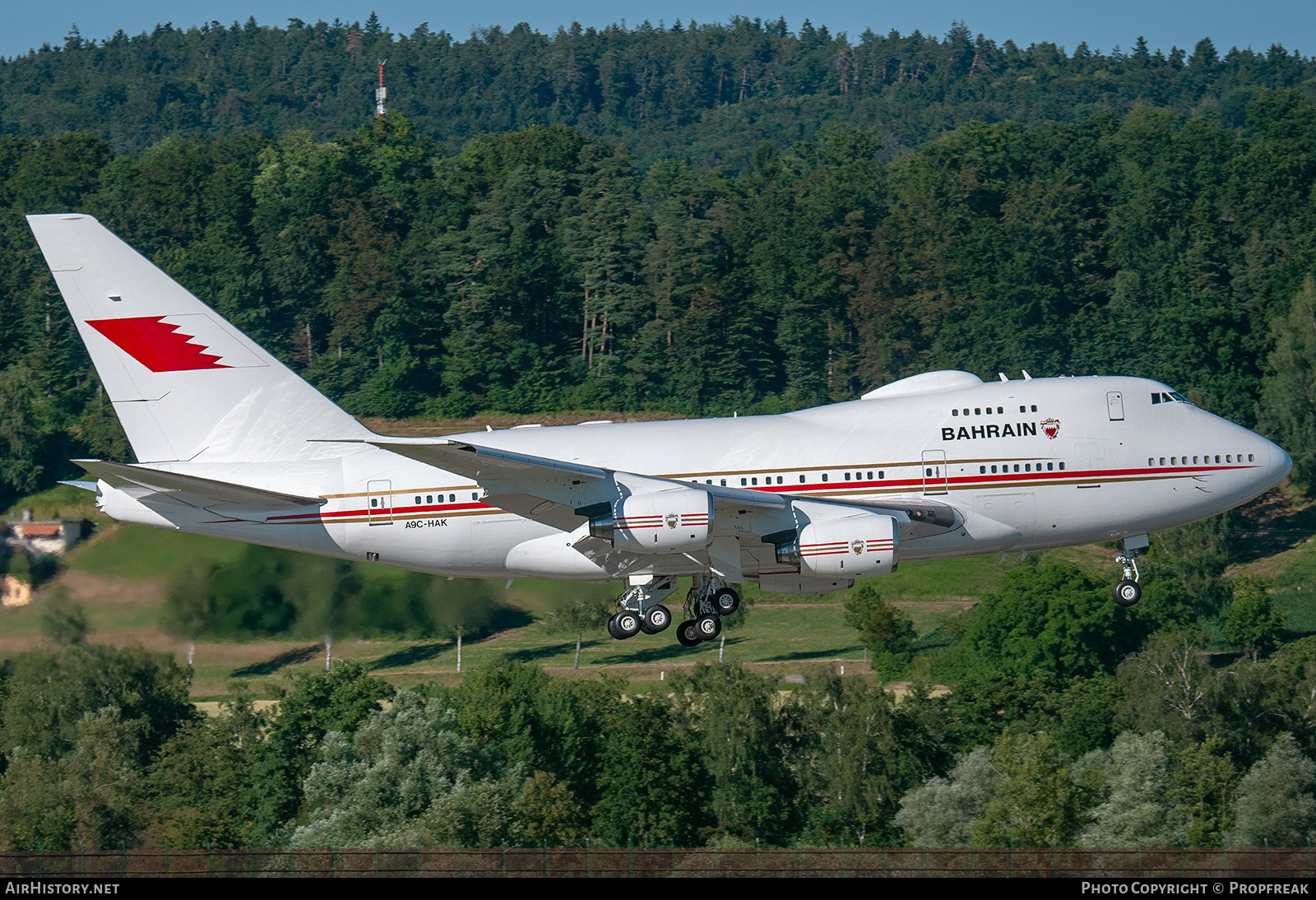 Aircraft Photo of A9C-HAK | Boeing 747SP-Z5 | Bahrain Amiri Flight | AirHistory.net #614487