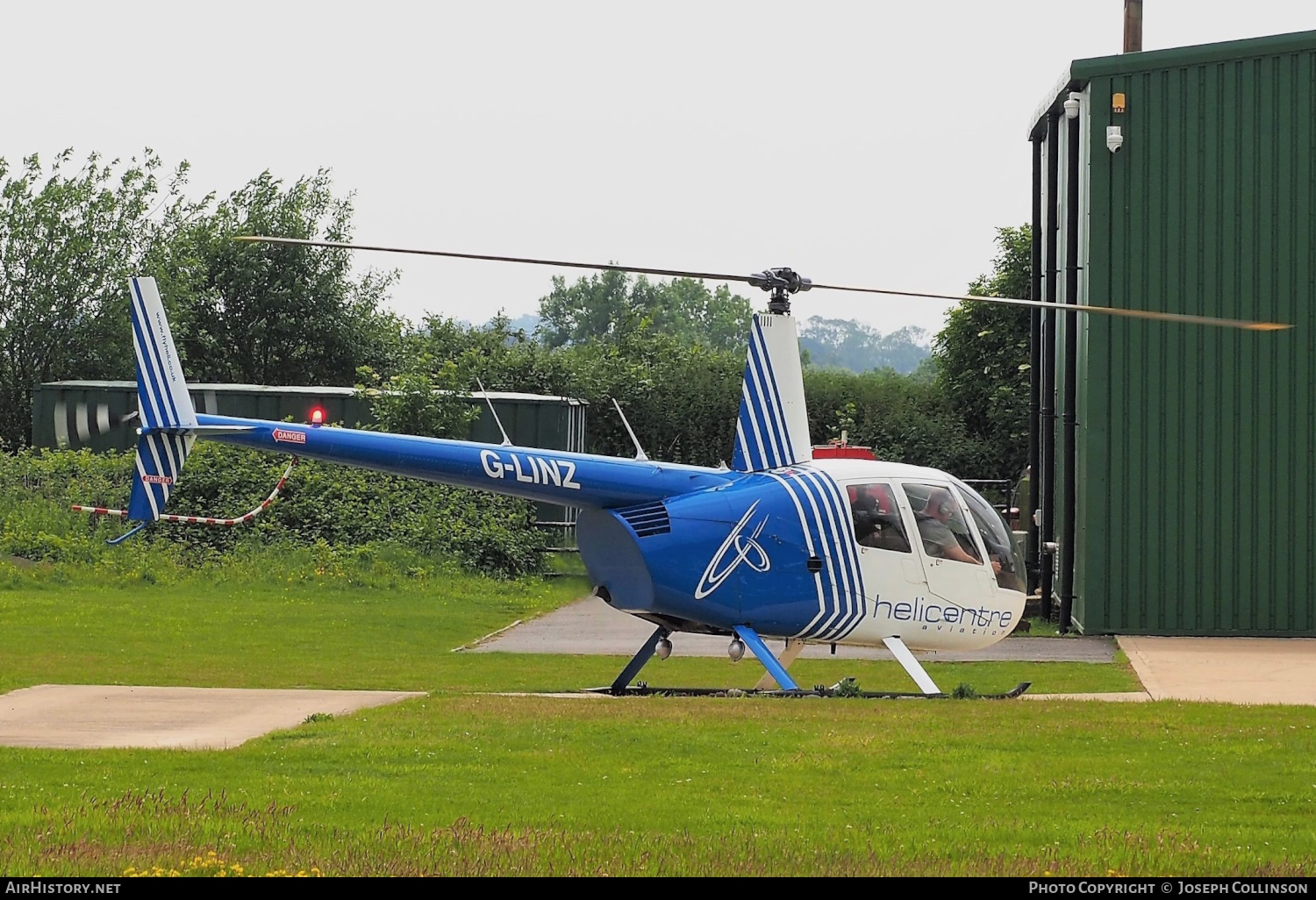 Aircraft Photo of G-LINZ | Robinson R-44 Raven II | Helicentre Aviation | AirHistory.net #614498