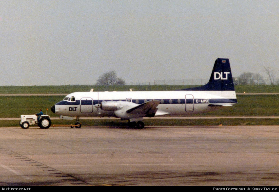 Aircraft Photo of D-AHSE | British Aerospace BAe-748 Srs2B/378 | DLT - Deutsche Luftverkehrsgesellschaft | AirHistory.net #614499