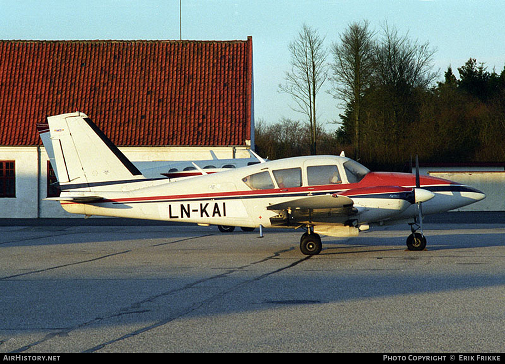Aircraft Photo of LN-KAI | Piper PA-23-250 Aztec E | AirHistory.net #614509