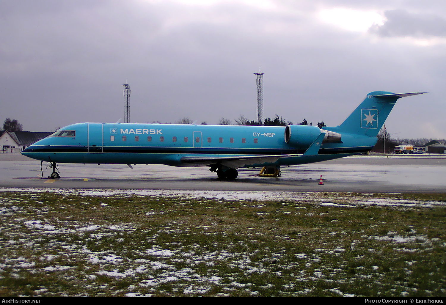 Aircraft Photo of OY-MBP | Bombardier CRJ-200LR (CL-600-2B19) | Maersk Air | AirHistory.net #614513