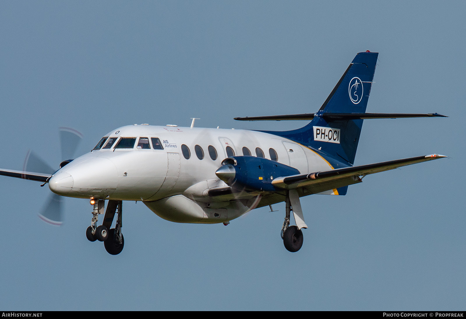 Aircraft Photo of PH-OCI | British Aerospace BAe-3201 Jetstream 32EP | AIS Airlines | AirHistory.net #614516