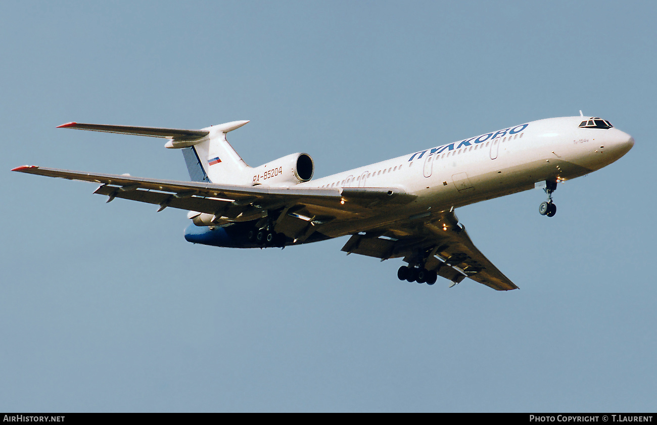 Aircraft Photo of RA-85204 | Tupolev Tu-154M | Pulkovo Airlines | AirHistory.net #614521