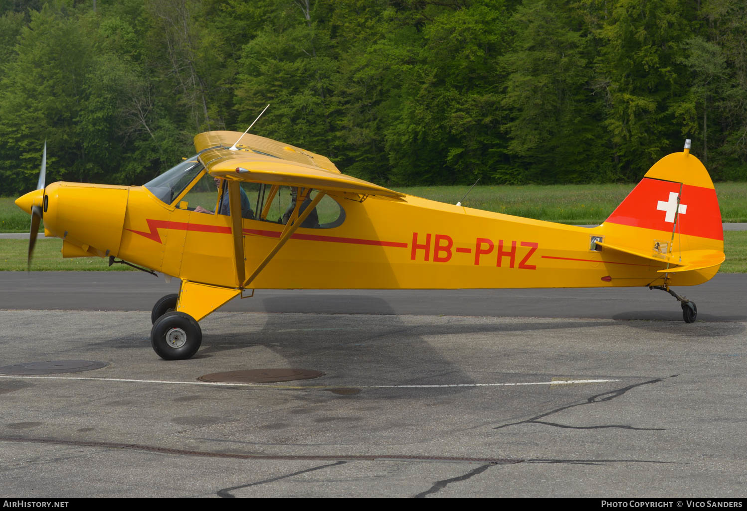 Aircraft Photo of HB-PHZ | Piper PA-18-150 Super Cub | AirHistory.net #614534