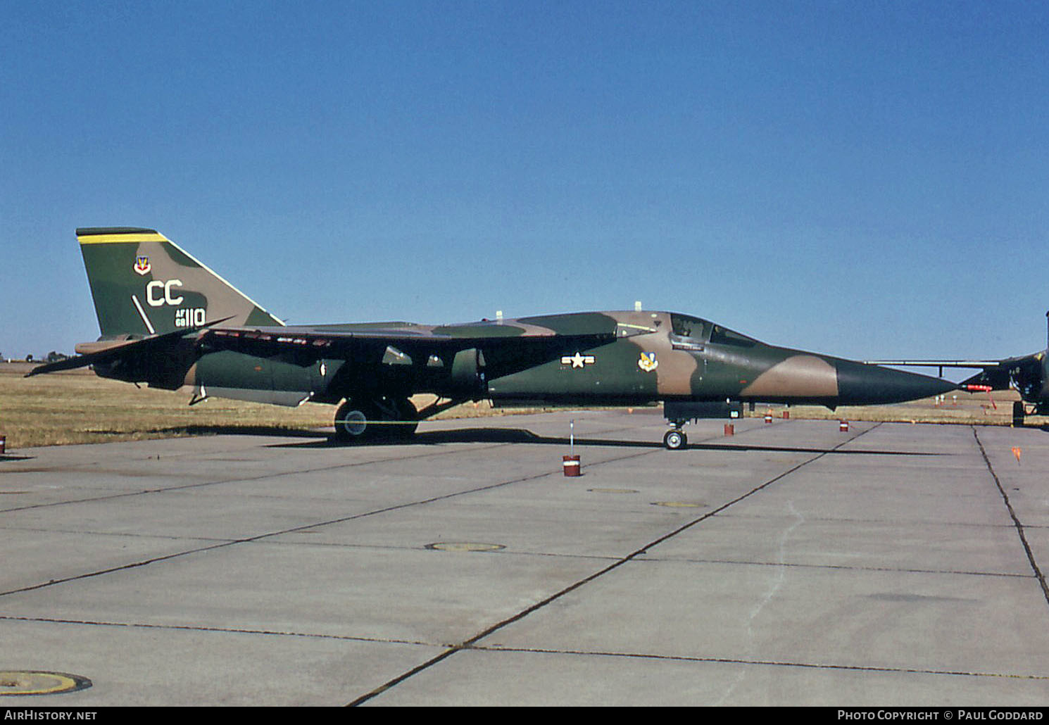 Aircraft Photo of 68-0110 / AF68-110 | General Dynamics F-111D Aardvark | USA - Air Force | AirHistory.net #614537