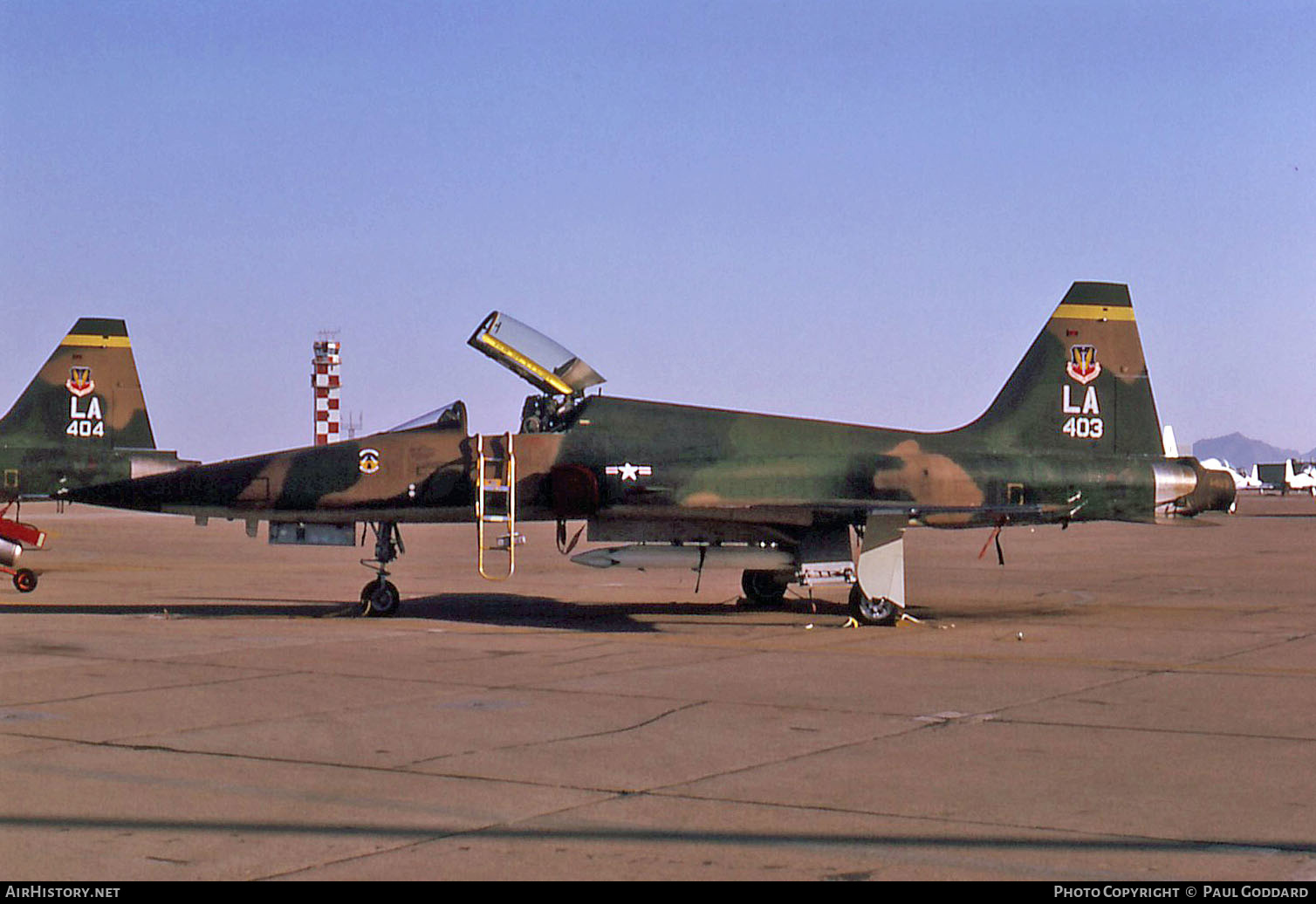 Aircraft Photo of 72-1403 / AF72-403 | Northrop F-5E Tiger II | USA - Air Force | AirHistory.net #614550