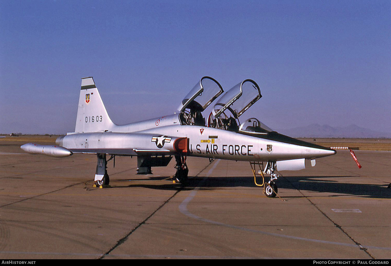 Aircraft Photo of 73-1603 / 01603 | Northrop F-5B Freedom Fighter | USA - Air Force | AirHistory.net #614567