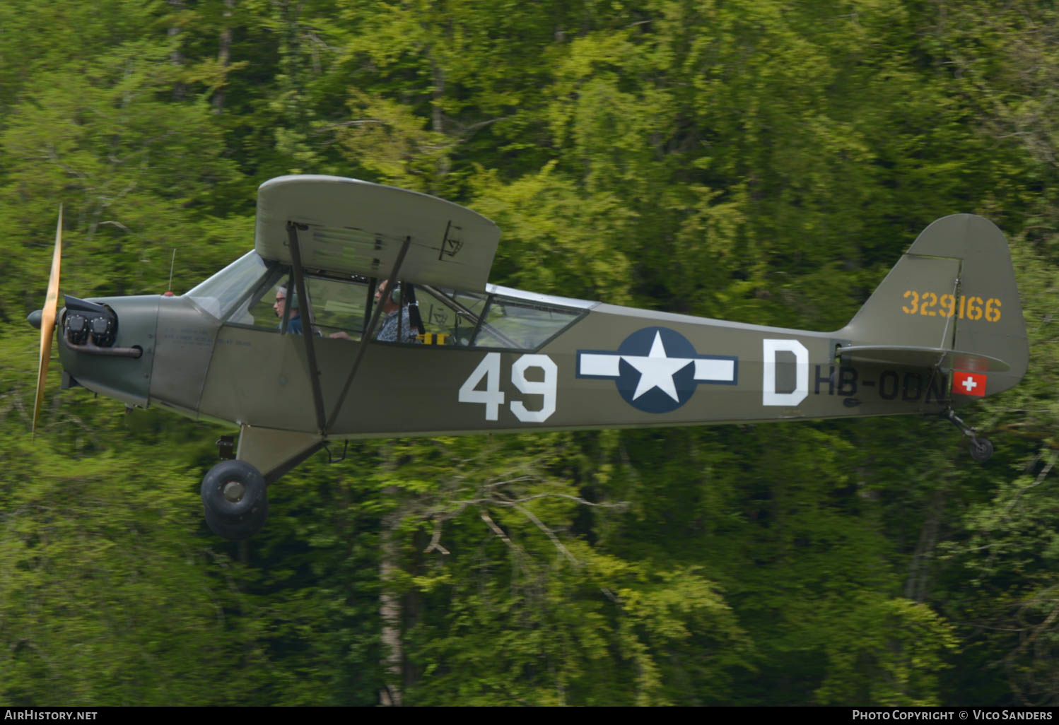 Aircraft Photo of HB-ODN | Piper J-3C-65 Cub | AirHistory.net #614574