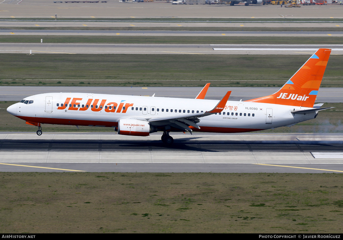 Aircraft Photo of HL8090 | Boeing 737-8AS | Jeju Air | AirHistory.net #614588