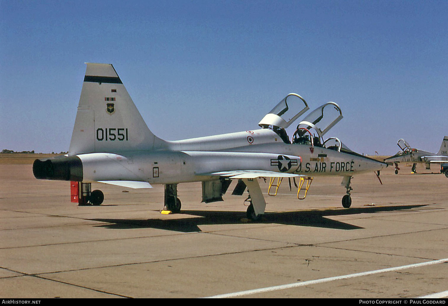 Aircraft Photo of 70-1551 / 01551 | Northrop T-38A Talon | USA - Air Force | AirHistory.net #614598