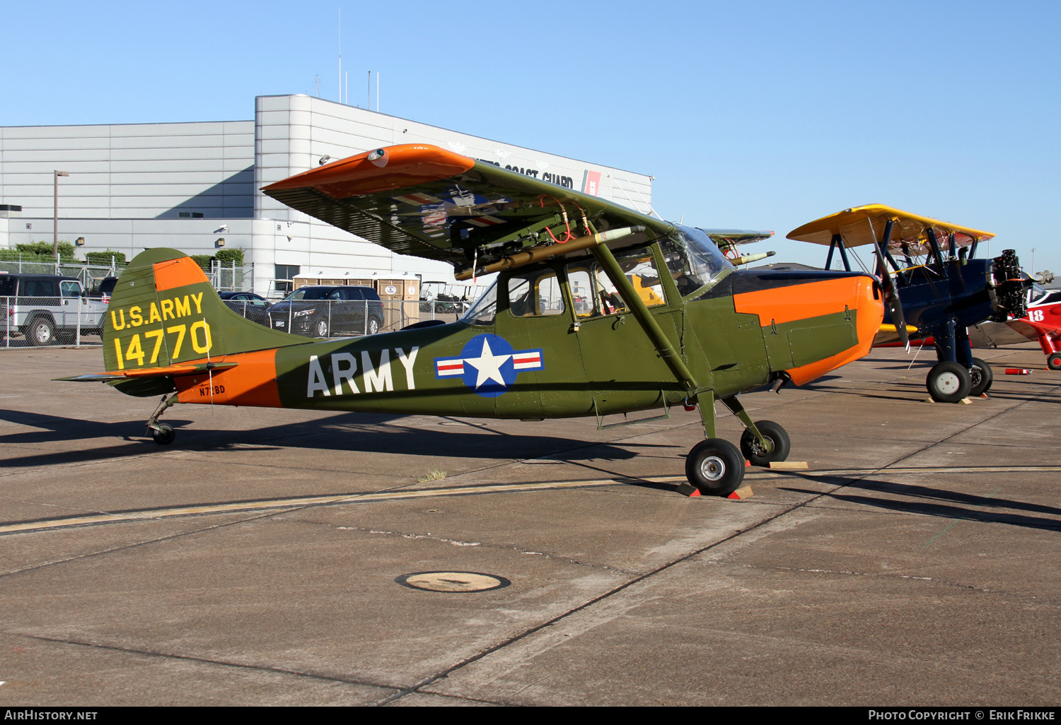 Aircraft Photo of N72BD / 14770 | Cessna O-1A Bird Dog | USA - Army | AirHistory.net #614602