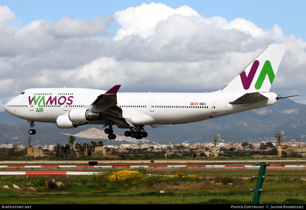 Aircraft Photo of EC-MDS | Boeing 747-419 | Wamos Air | AirHistory.net #614612