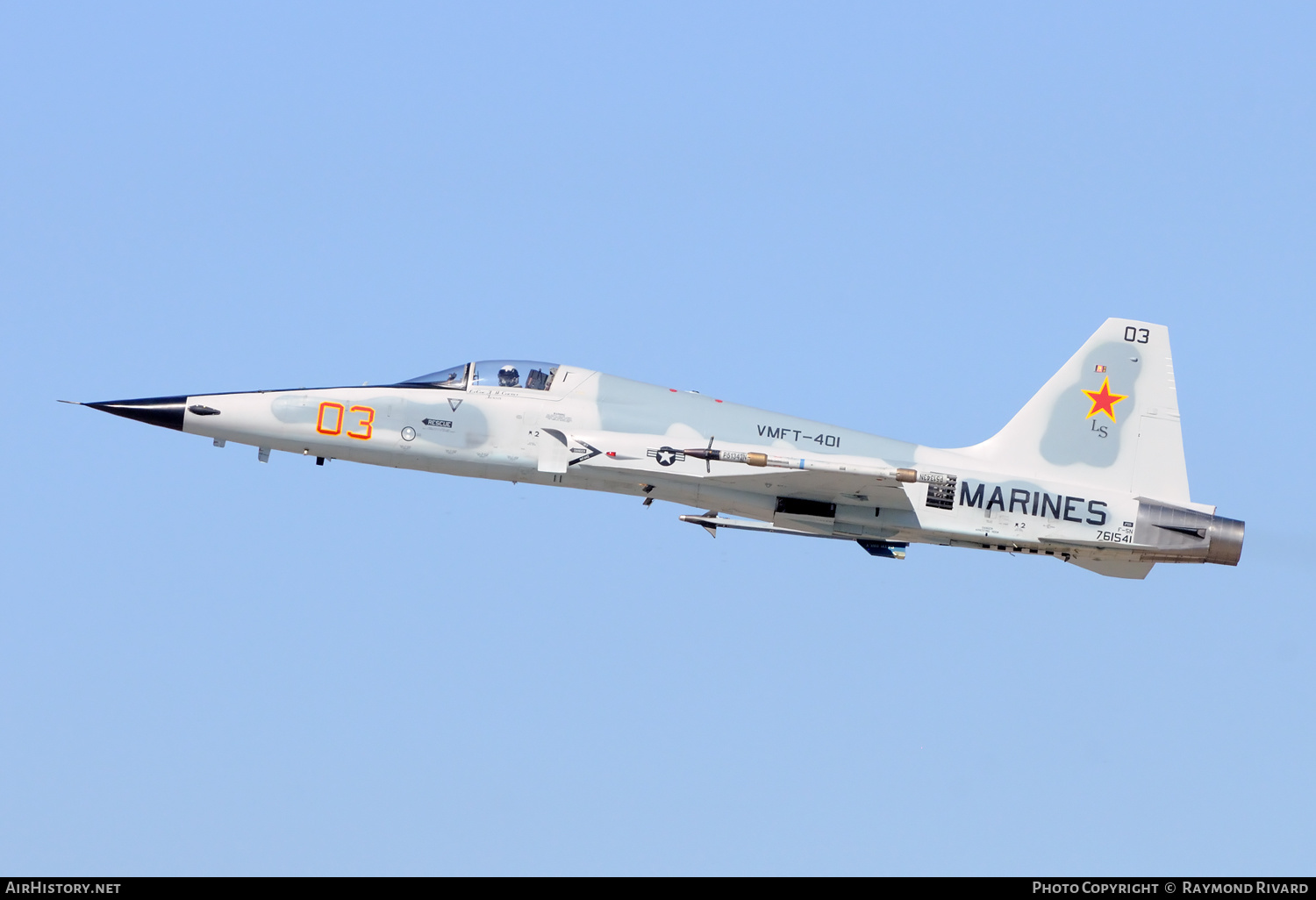 Aircraft Photo of 761541 | Northrop F-5N Tiger II | USA - Marines | AirHistory.net #614619
