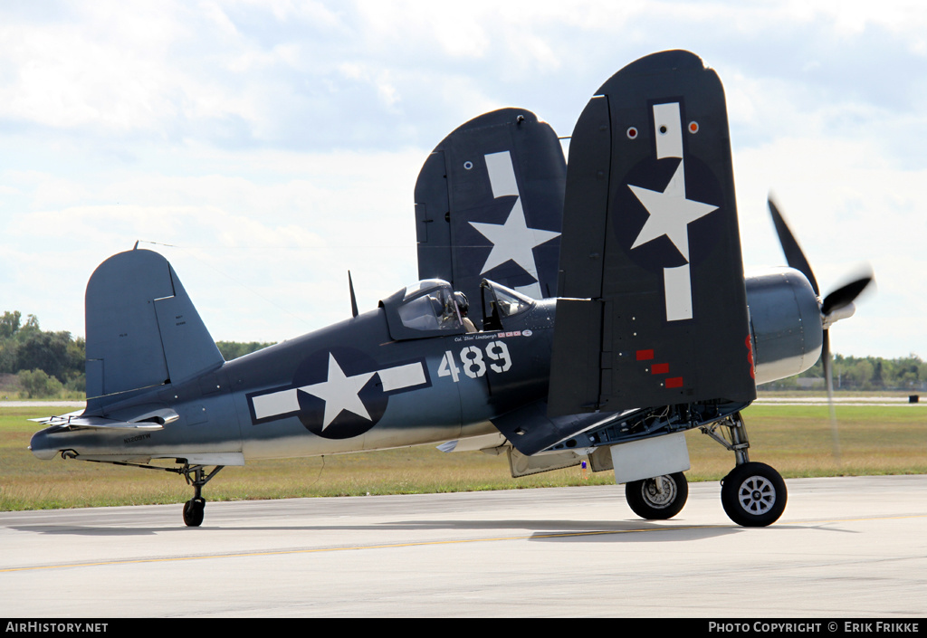 Aircraft Photo of N209TW / NX209TW / 92489 | Goodyear FG-1D Corsair | USA - Navy | AirHistory.net #614654