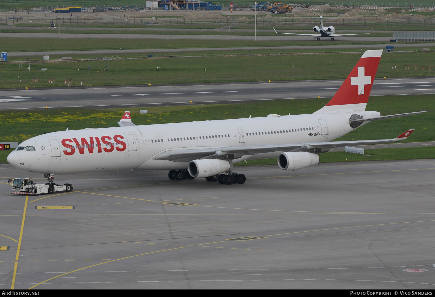 Aircraft Photo of HB-JMB | Airbus A340-313X | Swiss International Air Lines | AirHistory.net #614656