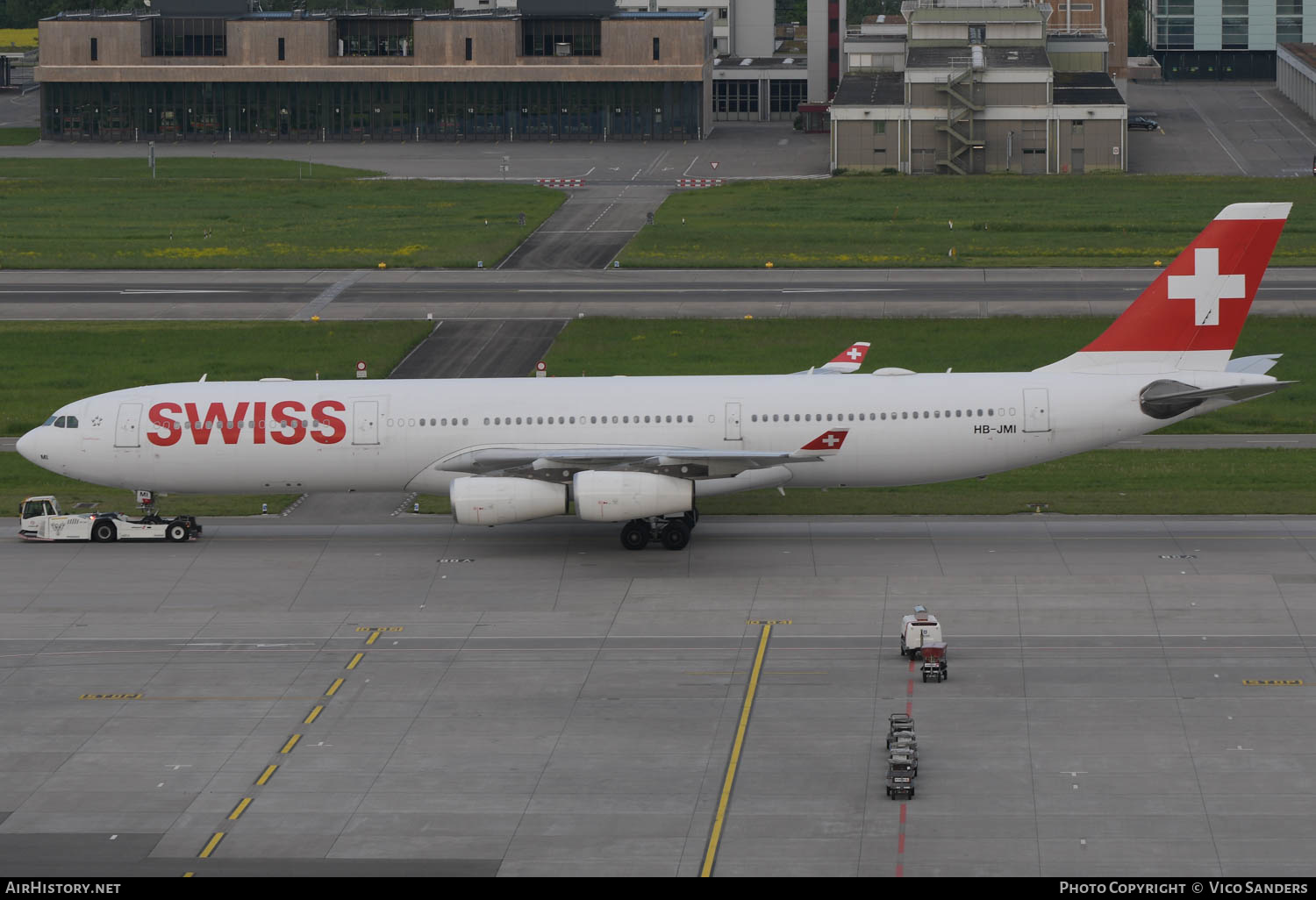 Aircraft Photo of HB-JMI | Airbus A340-313 | Swiss International Air Lines | AirHistory.net #614657