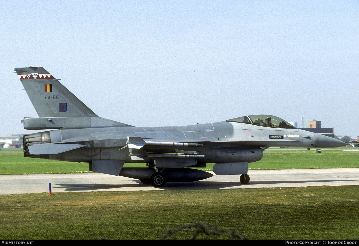 Aircraft Photo of FA-56 | General Dynamics F-16A Fighting Falcon | Belgium - Air Force | AirHistory.net #614659