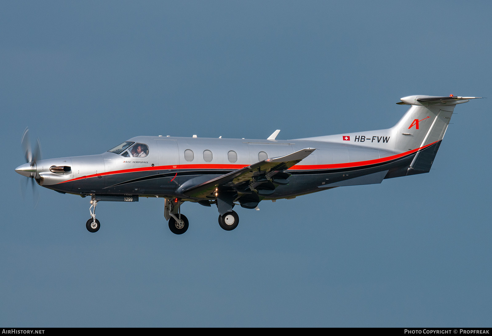 Aircraft Photo of HB-FVW | Pilatus PC-12NG (PC-12/47E) | AMAC Corporate Jet | AirHistory.net #614671
