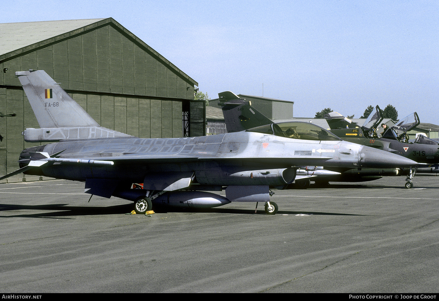 Aircraft Photo of FA-68 | General Dynamics F-16A Fighting Falcon | Belgium - Air Force | AirHistory.net #614675