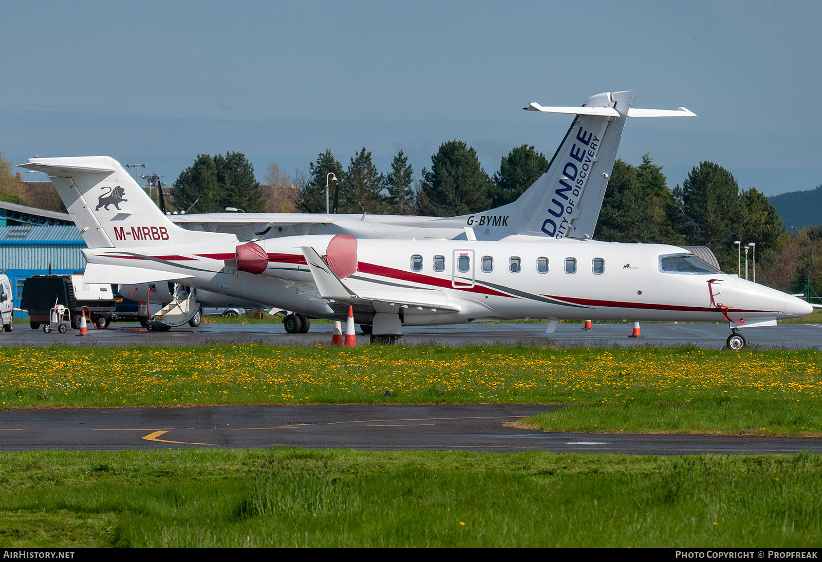 Aircraft Photo of M-MRBB | Learjet 45 | AirHistory.net #614681