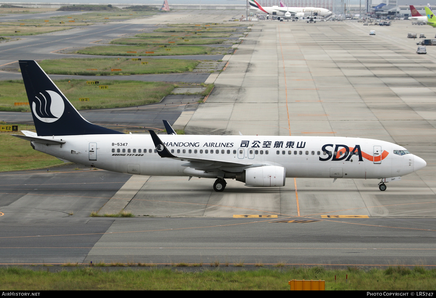 Aircraft Photo of B-5347 | Boeing 737-85N | Shandong Airlines - SDA | AirHistory.net #614682