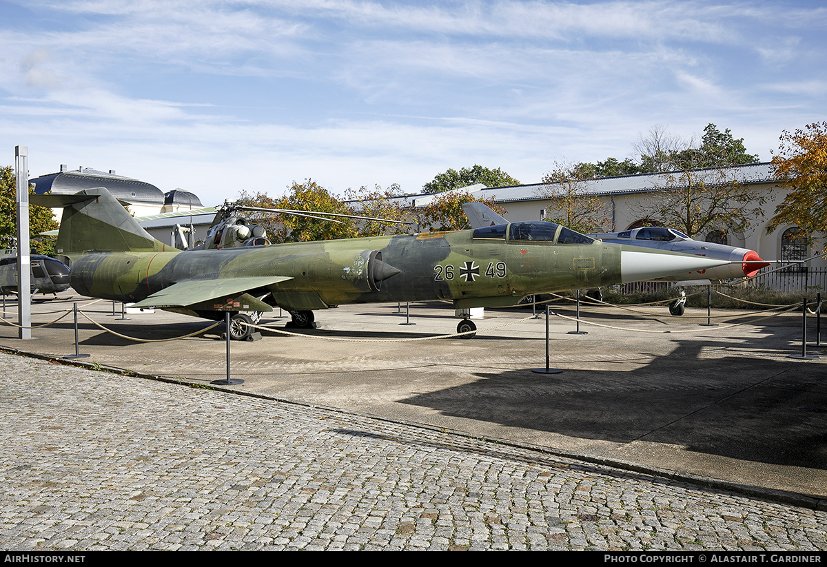 Aircraft Photo of 2649 | Lockheed F-104G Starfighter | Germany - Air Force | AirHistory.net #614687