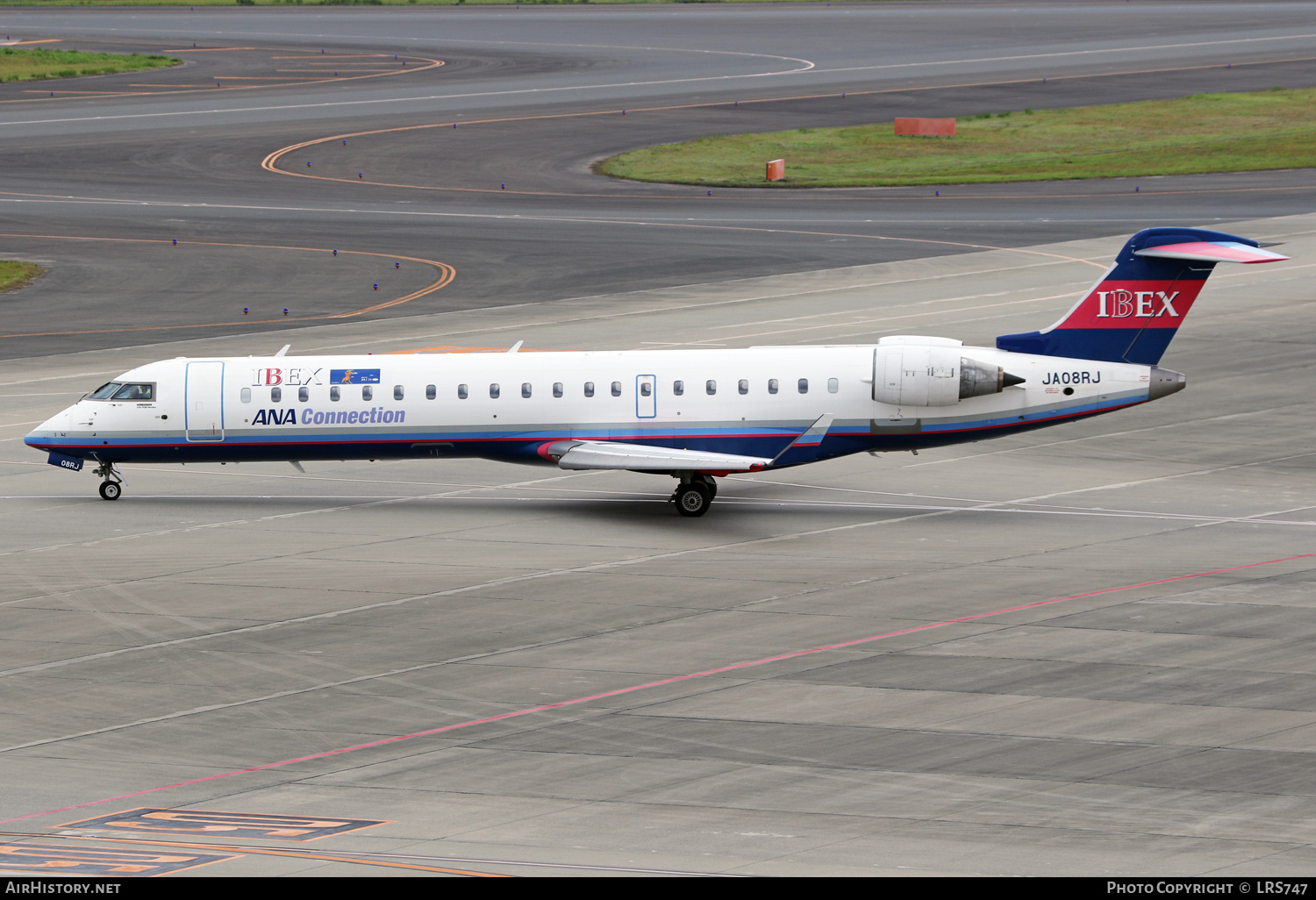 Aircraft Photo of JA08RJ | Bombardier CRJ-702ER NG (CL-600-2C10) | Ibex Airlines | AirHistory.net #614690
