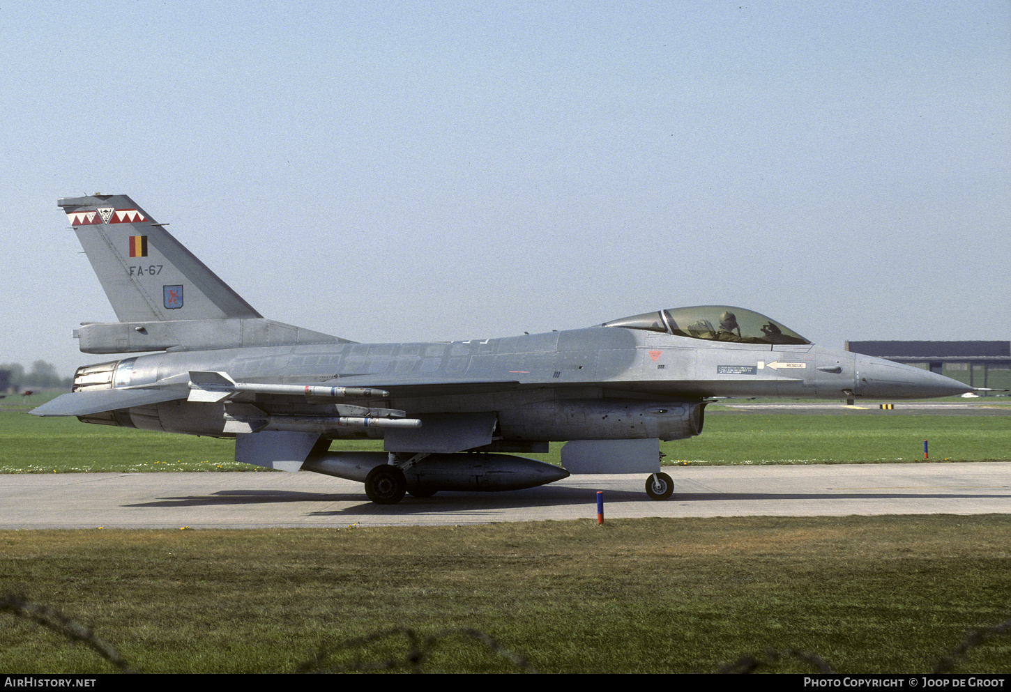 Aircraft Photo of FA-67 | General Dynamics F-16A Fighting Falcon | Belgium - Air Force | AirHistory.net #614693