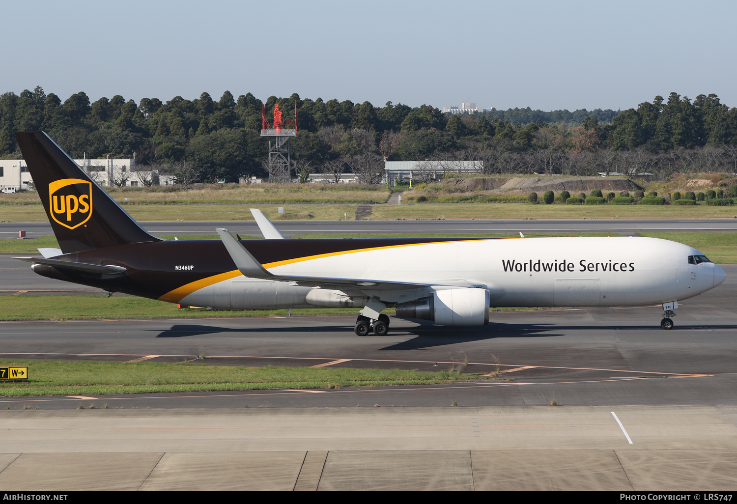 Aircraft Photo of N346UP | Boeing 767-34AF/ER | United Parcel Service - UPS | AirHistory.net #614700