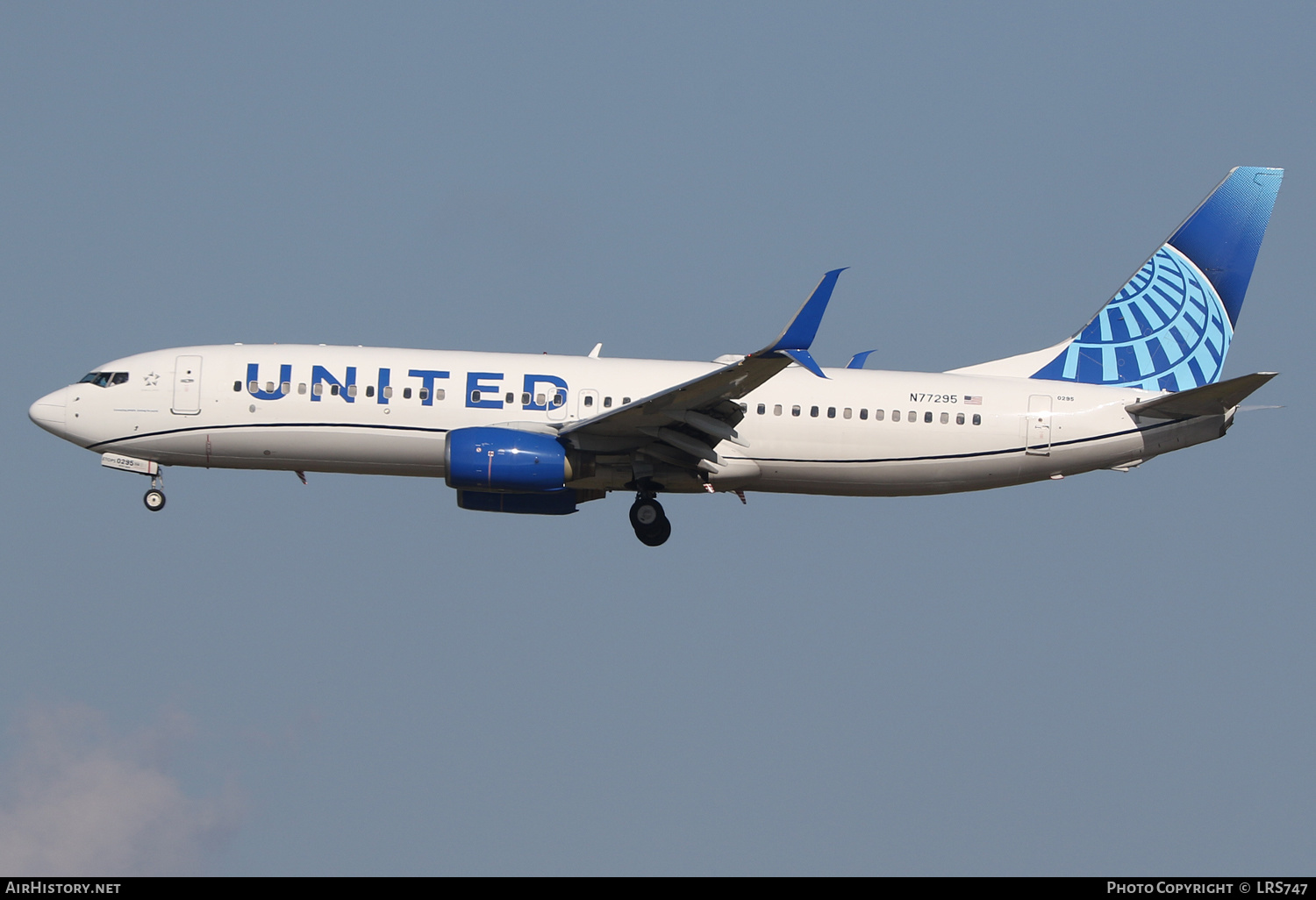 Aircraft Photo of N77295 | Boeing 737-824 | United Airlines | AirHistory.net #614713