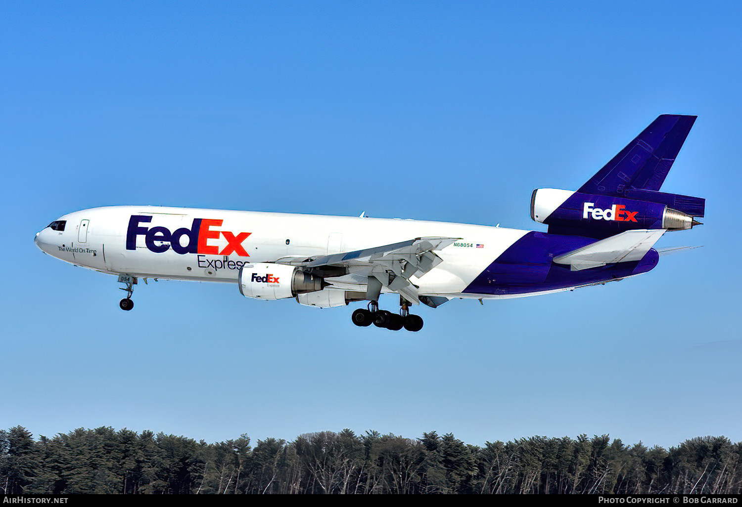 Aircraft Photo of N68054 | Boeing MD-10-10F | FedEx Express - Federal Express | AirHistory.net #614738