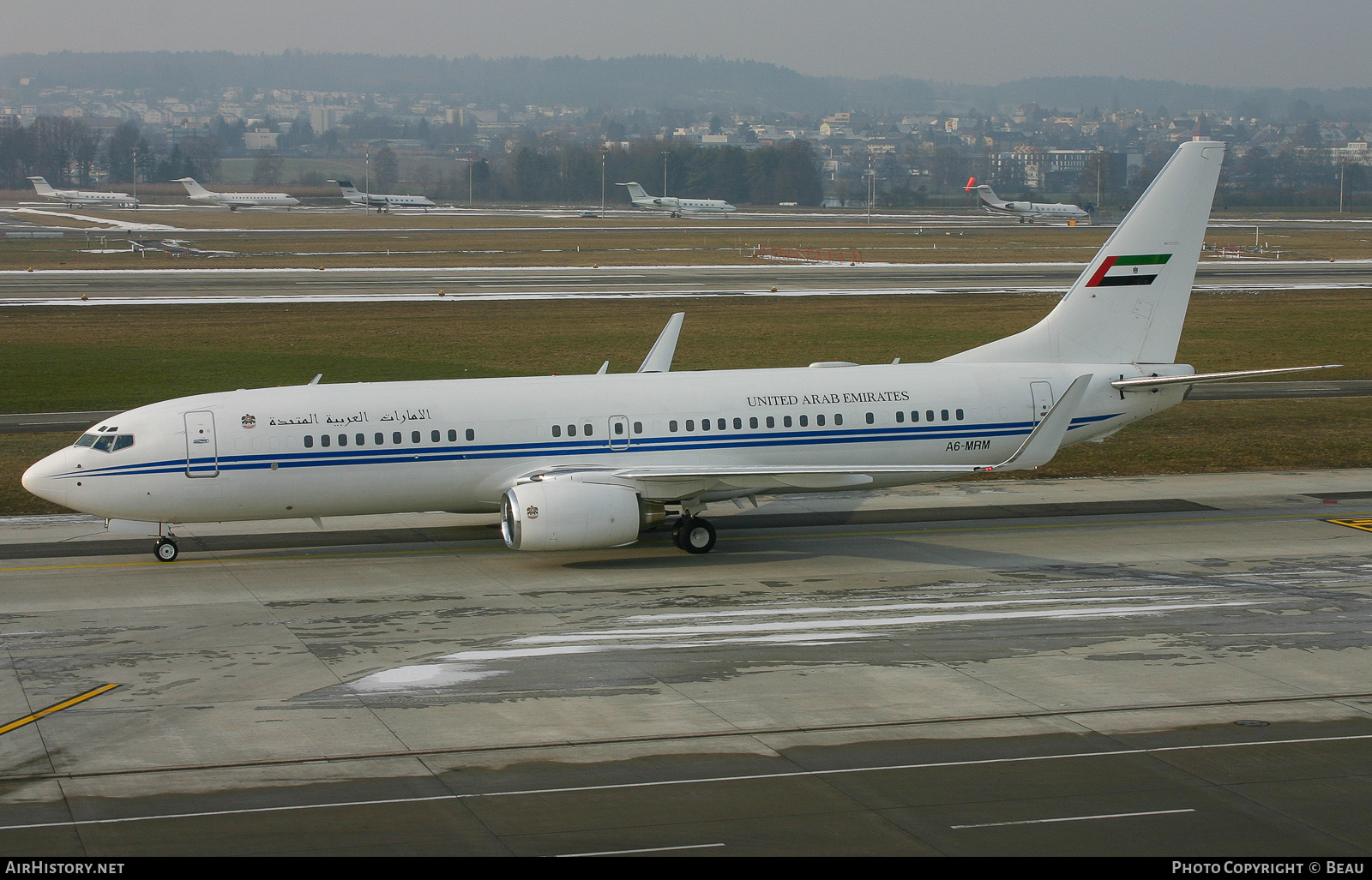 Aircraft Photo of A6-MRM | Boeing 737-8EC BBJ2 | United Arab Emirates Government | AirHistory.net #614741