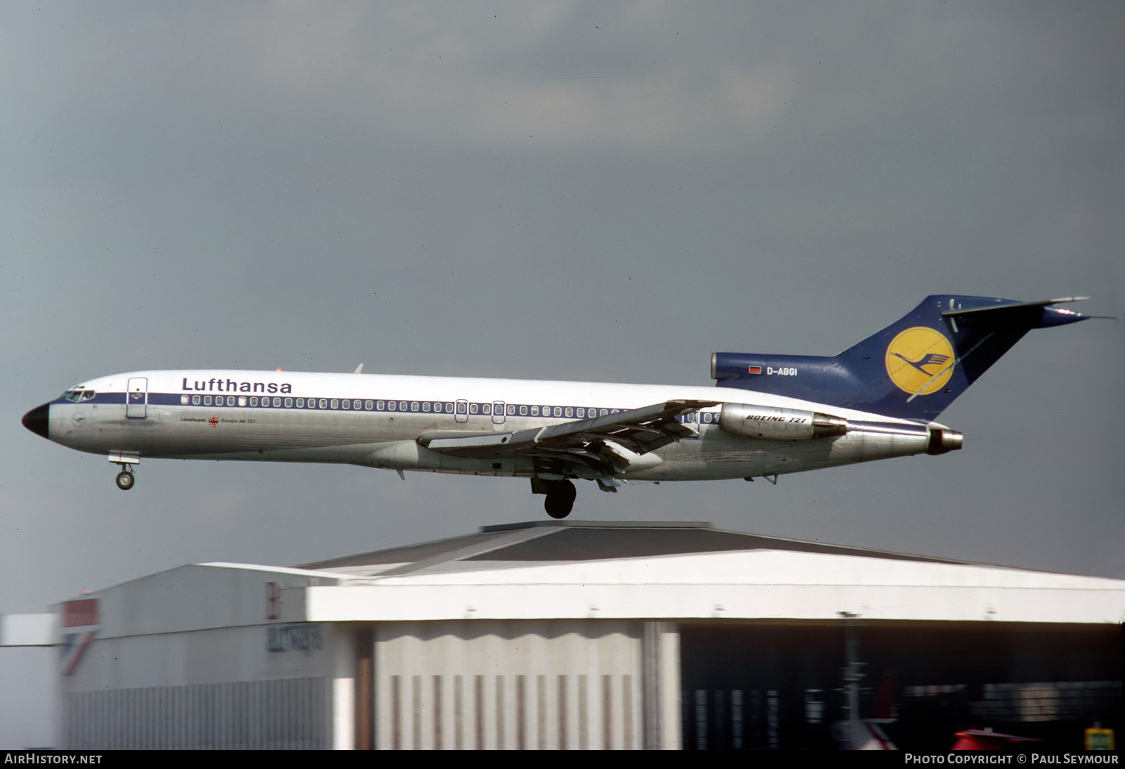 Aircraft Photo of D-ABGI | Boeing 727-230 | Lufthansa | AirHistory.net #614767