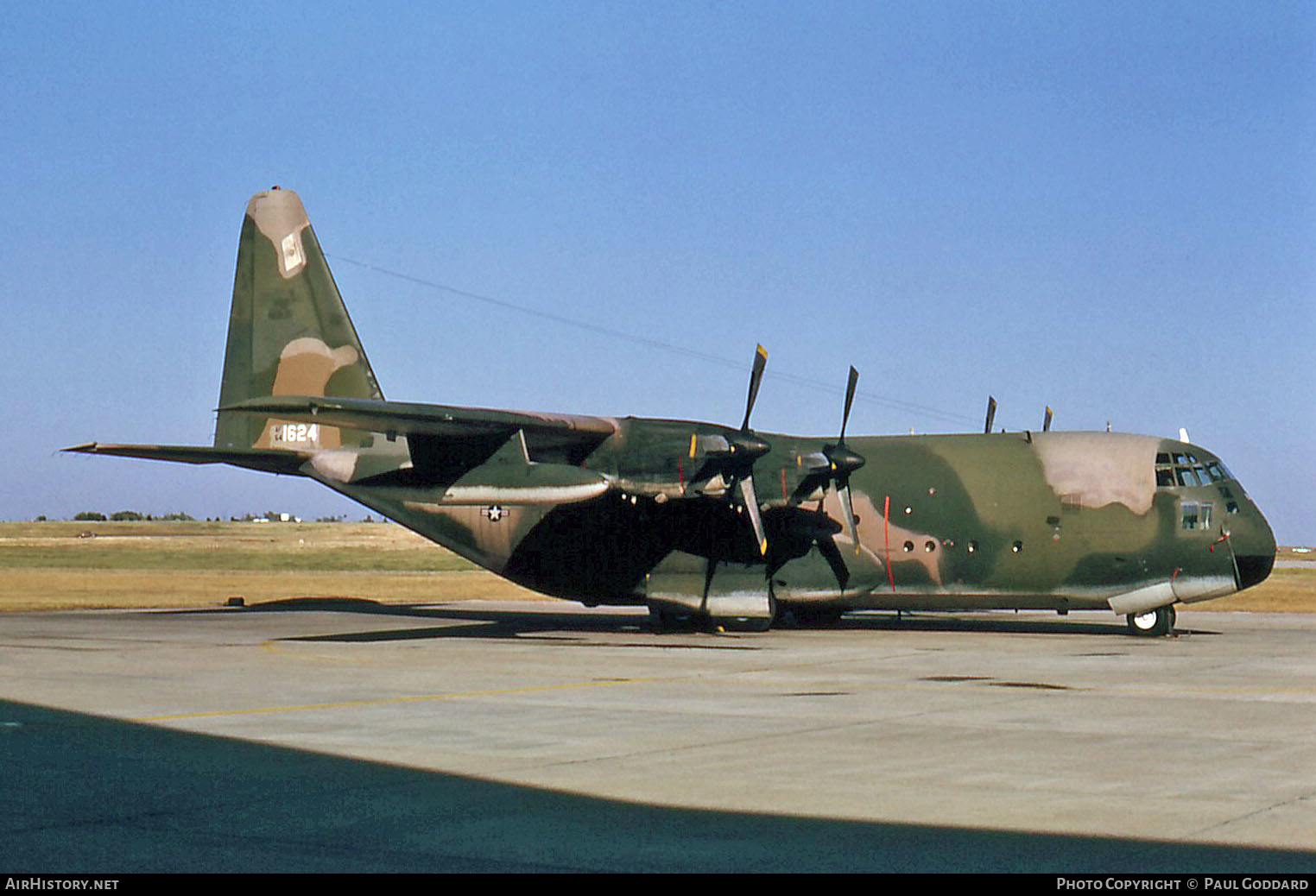 Aircraft Photo of 54-1624 / AF54-1624 | Lockheed C-130A Hercules (L-182) | USA - Air Force | AirHistory.net #614777
