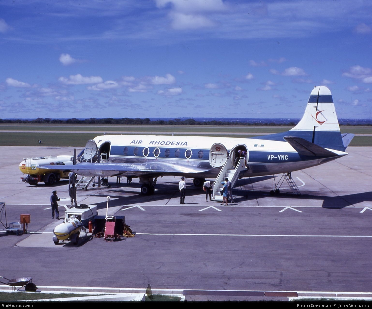 Aircraft Photo of VP-YNC | Vickers 748D Viscount | Air Rhodesia | AirHistory.net #614779